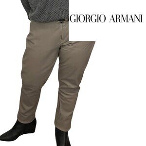 Armani Wmns Leather Jean StyleTan/Beige  Pants Size 31